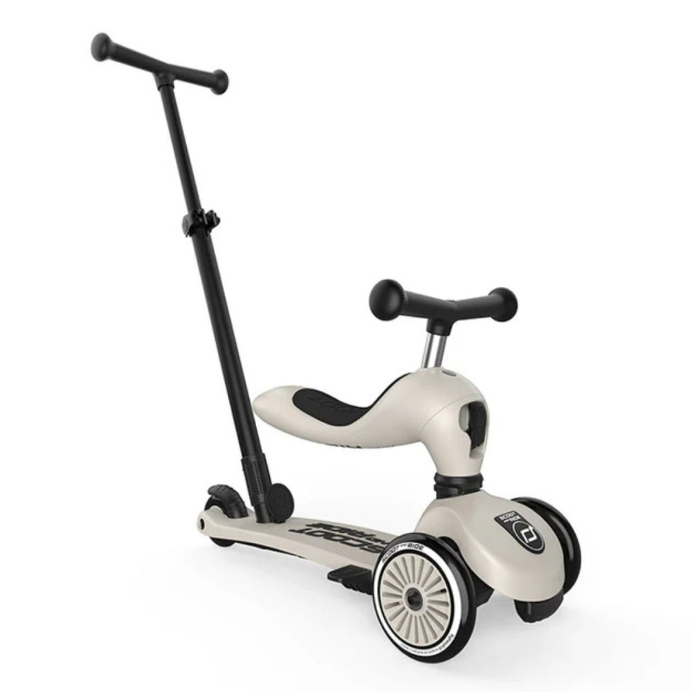 Scoot & Ride - Sparkesykkel Highwaykick 1 Push & Go Ash