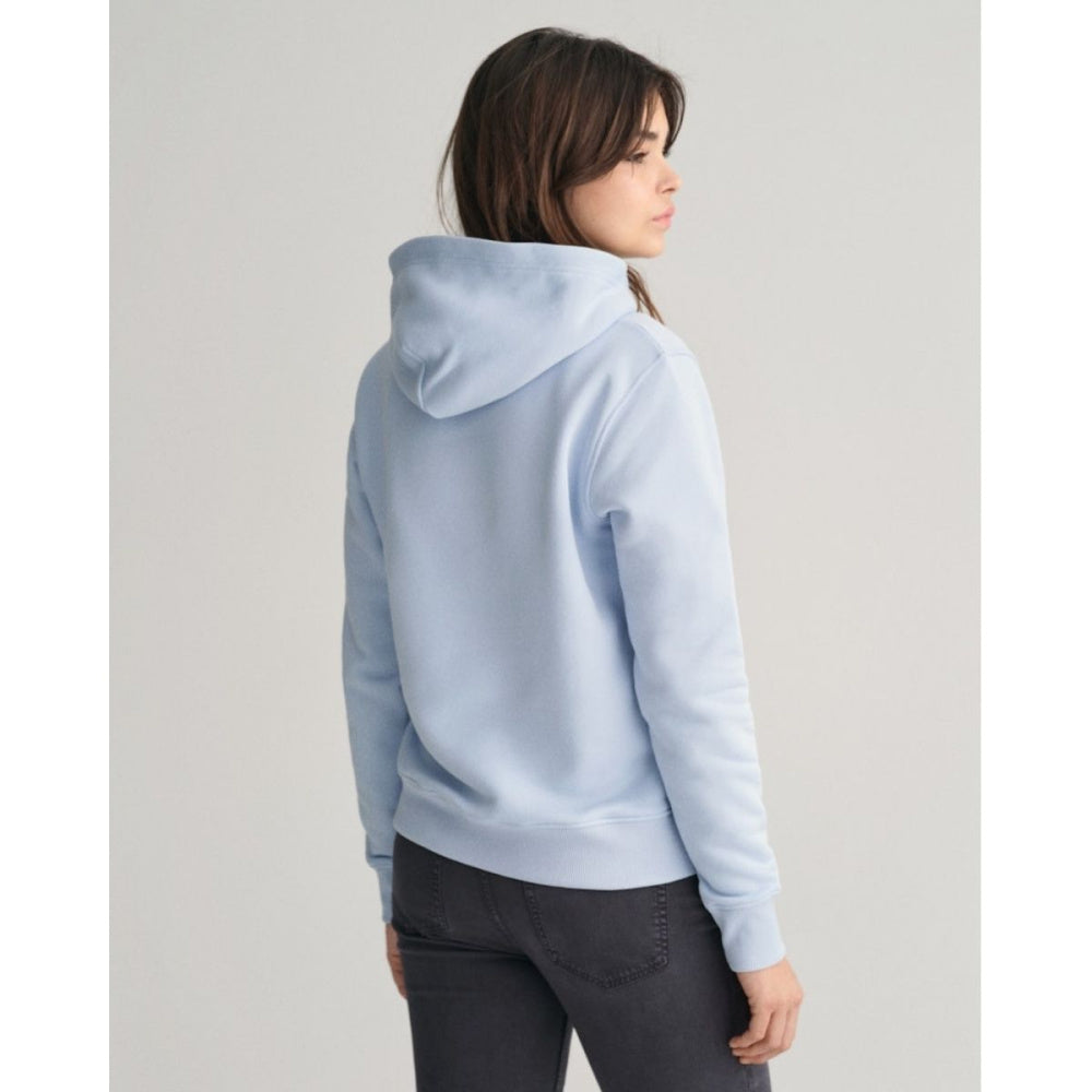 Gant - Hettegenser Tonal Hoodie Fresh Blue