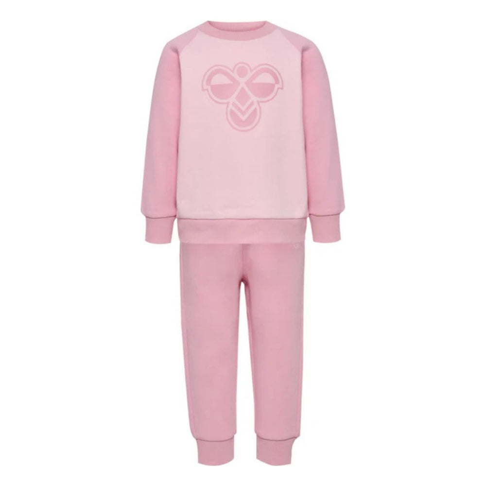 Hummel - Joggedress 2-delt Mini Reg Bumble Set Pink Nectar