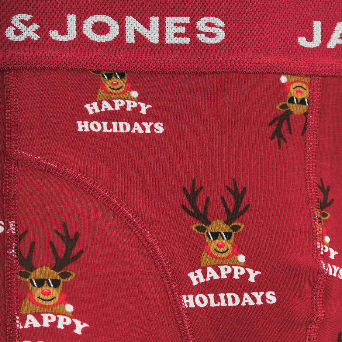 Jack & Jones - Boxer & Sokker Julesett Rio Red