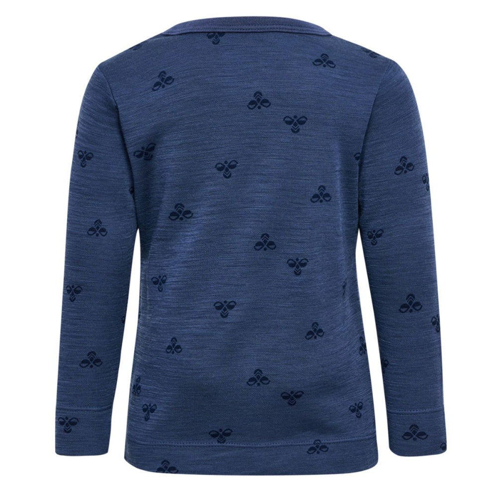 Hummel - Ulltrøye Ull og Bambus Vintage Indigo