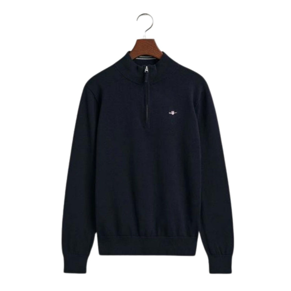 Gant - Genser Jr Shield Half Zip Evening Blue