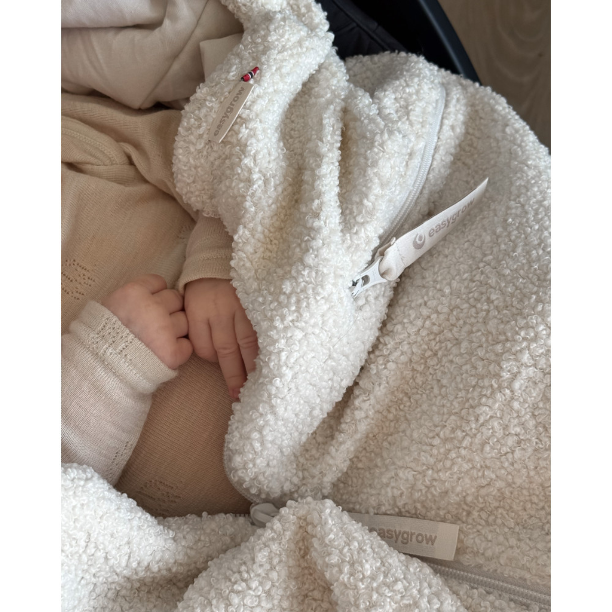 Easygrow - Bilstolpose Lyng Mini Teddy Ivory