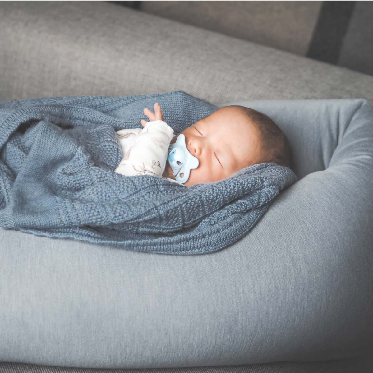 Easygrow - Gravidpute, ammepute og babynest Mum & Me Blå