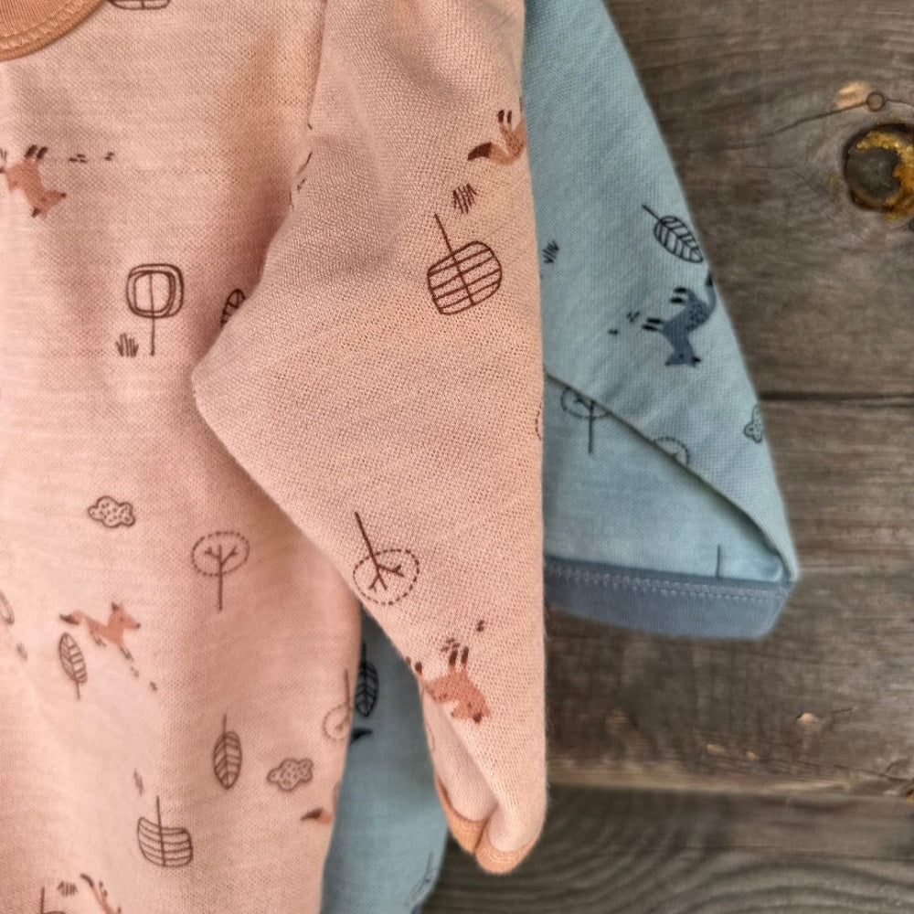 Joha - Trøye Ull og Bomull Fox Peach