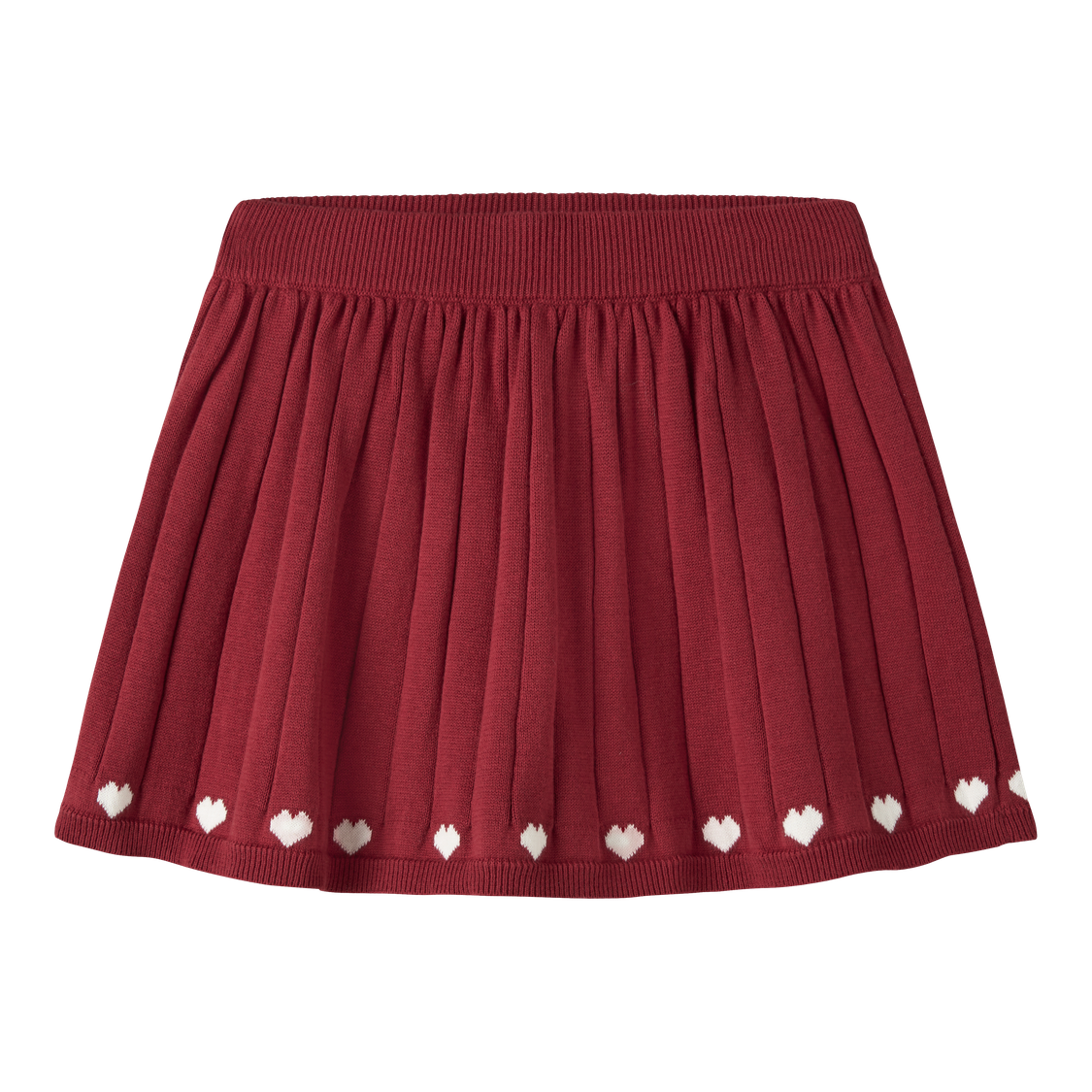 Name It - Juleskjørt Knit Ralbos Red Dahlia
