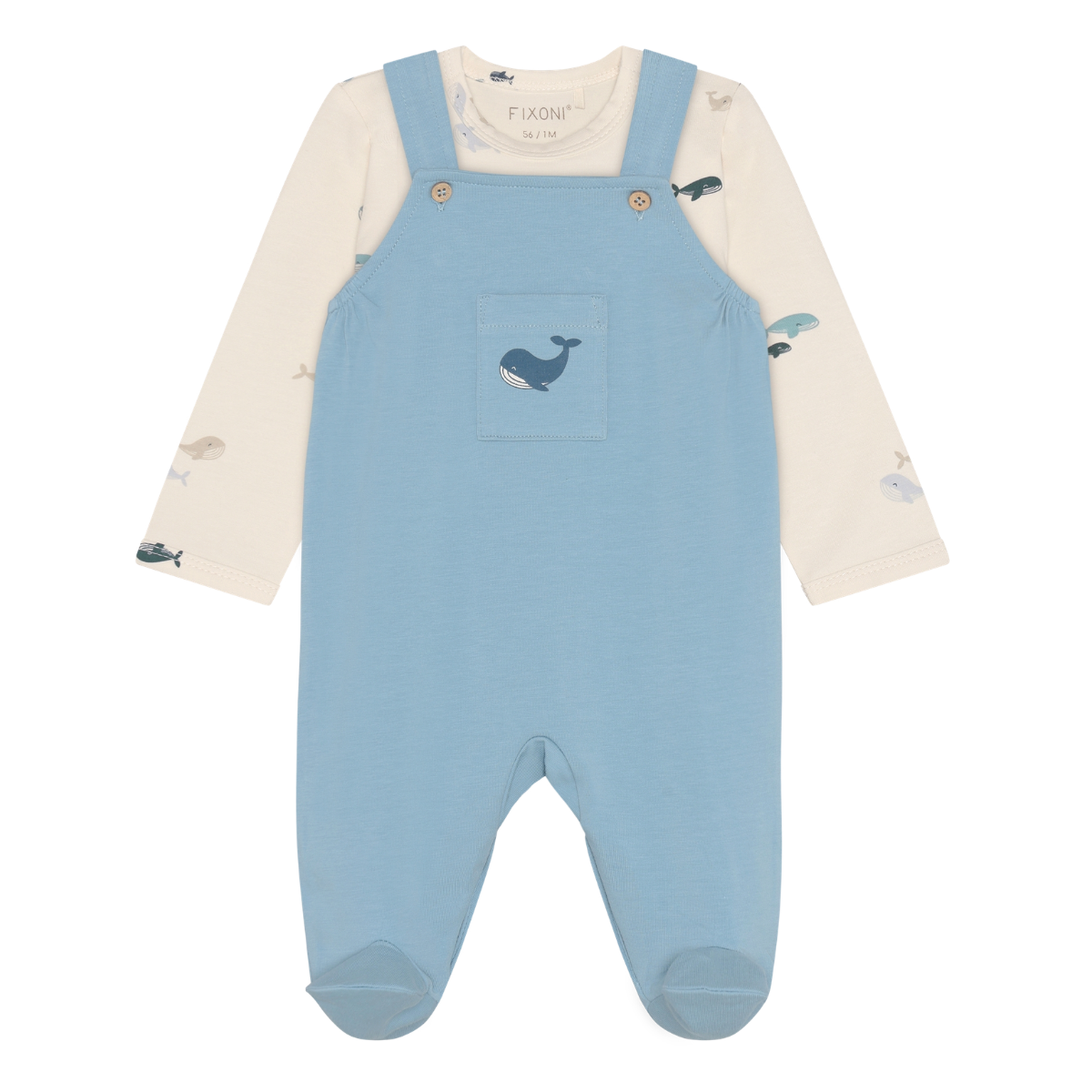 Fixoni - Babysett Body og Sparkebukse Mountain Spring