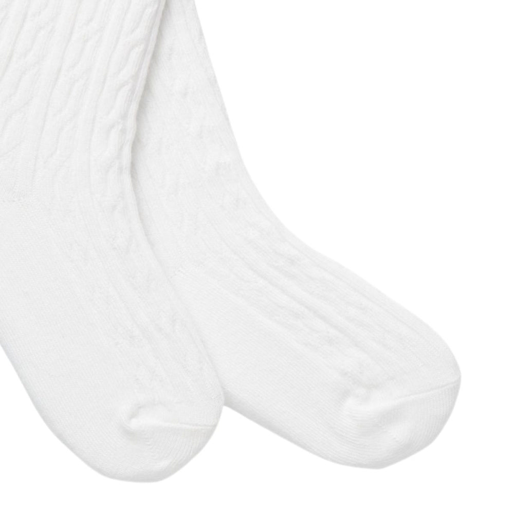 Name It - Strømpebukse til Festdrakt / Bunad Bright White