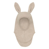Huttelihut - Balaclava Ullfleece Kaninører Camel Melange