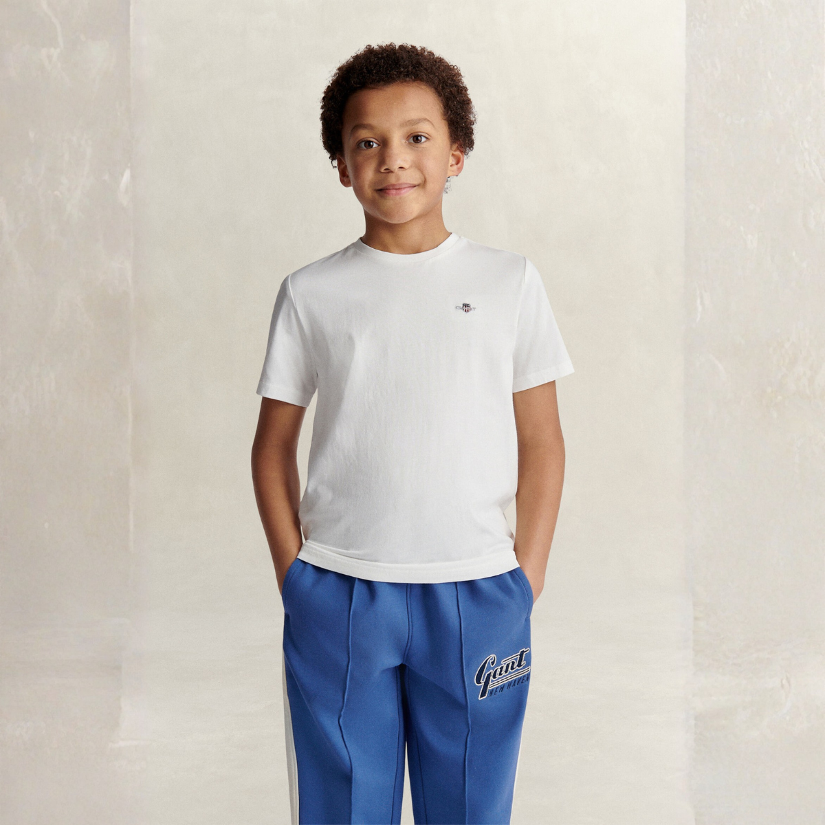 Gant - T-skjorte Shield Jr SS White