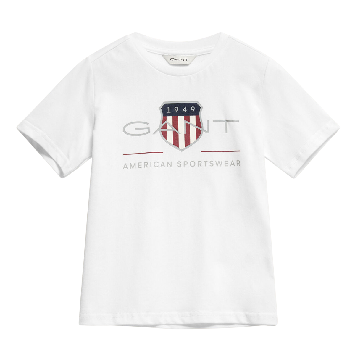Gant - T-skjorte Archive Shield SS White