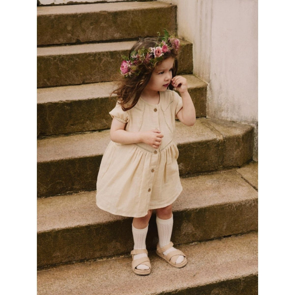 Lil'Atelier - Kjole Halla Bleached Sand