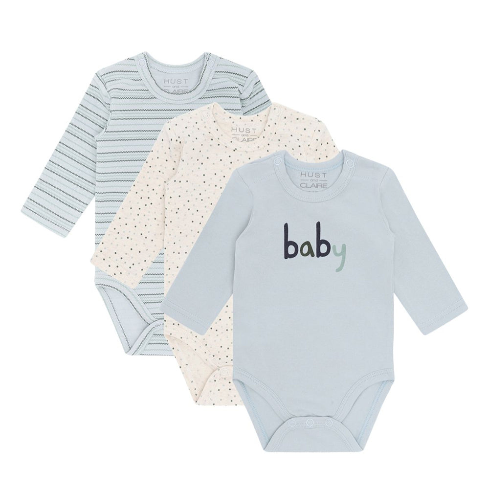 Hust and Claire - Body 3-Pk Base Light Blue