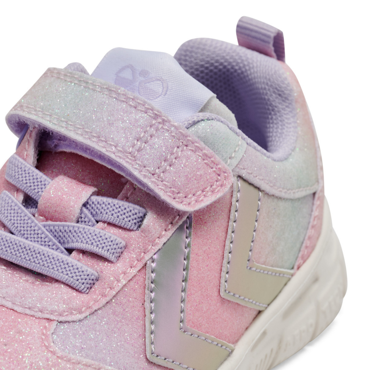 Hummel - Joggesko Crosslite Glitter Infant Multi Color Pink