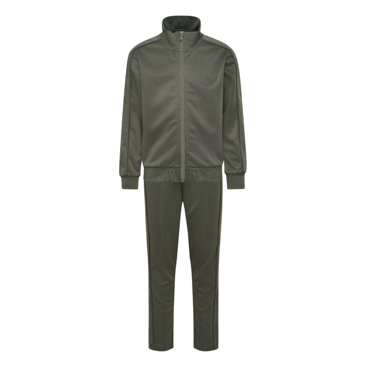 Hummel -  Joggedress Logo Castor Gray