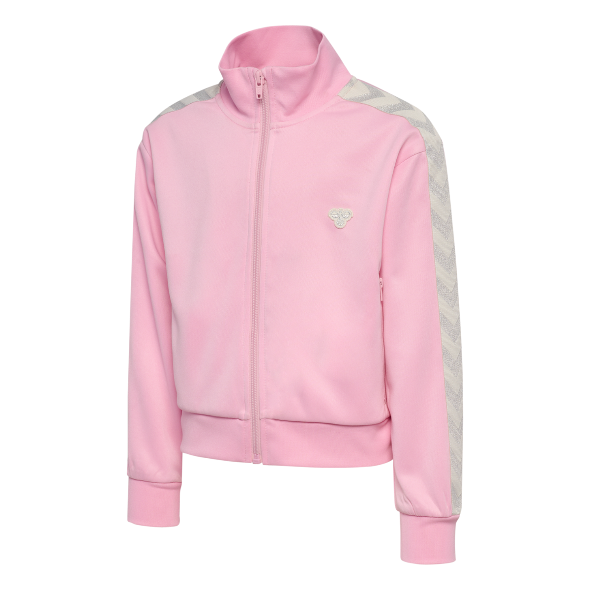 Hummel - Jakke Jr Poly Tape Zip Roseate Spoonbill