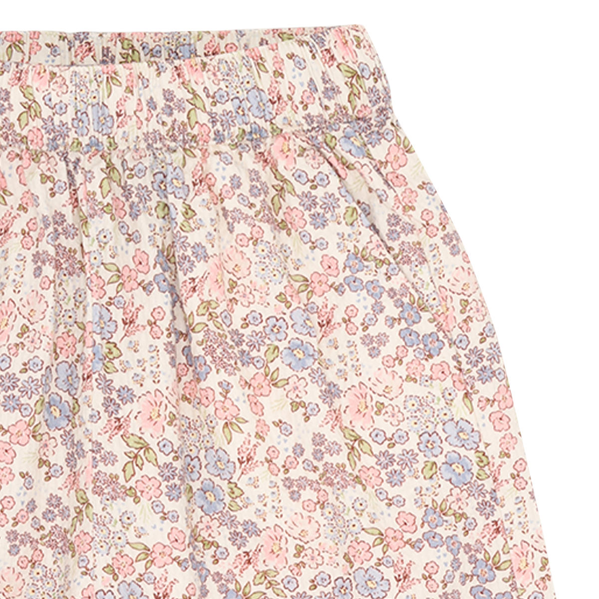 Hust and Claire - Bukse Culotte Teresa Ditsy Flower Ivory