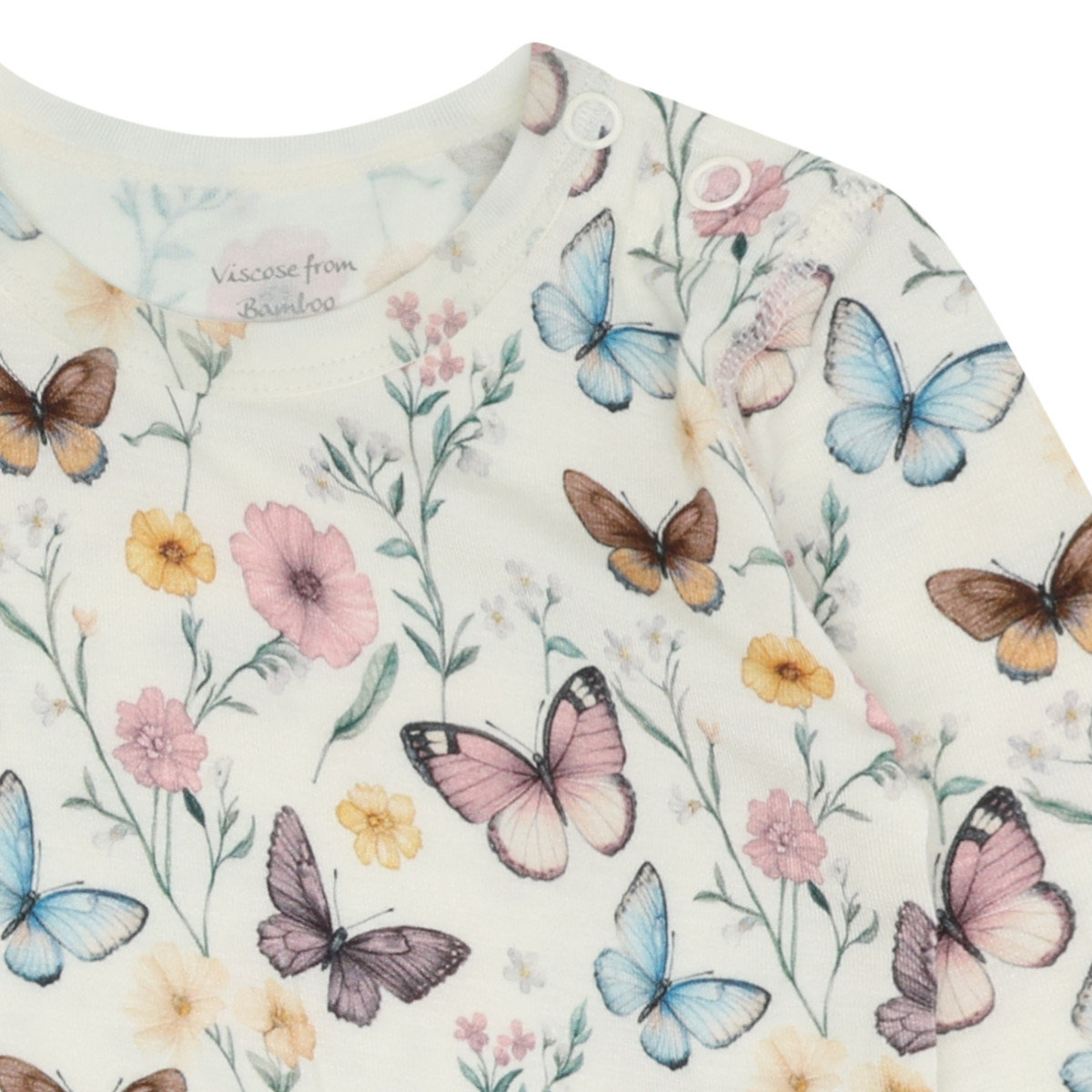 Hust and Claire - Body i Bambus Buller Butterfly Ivory