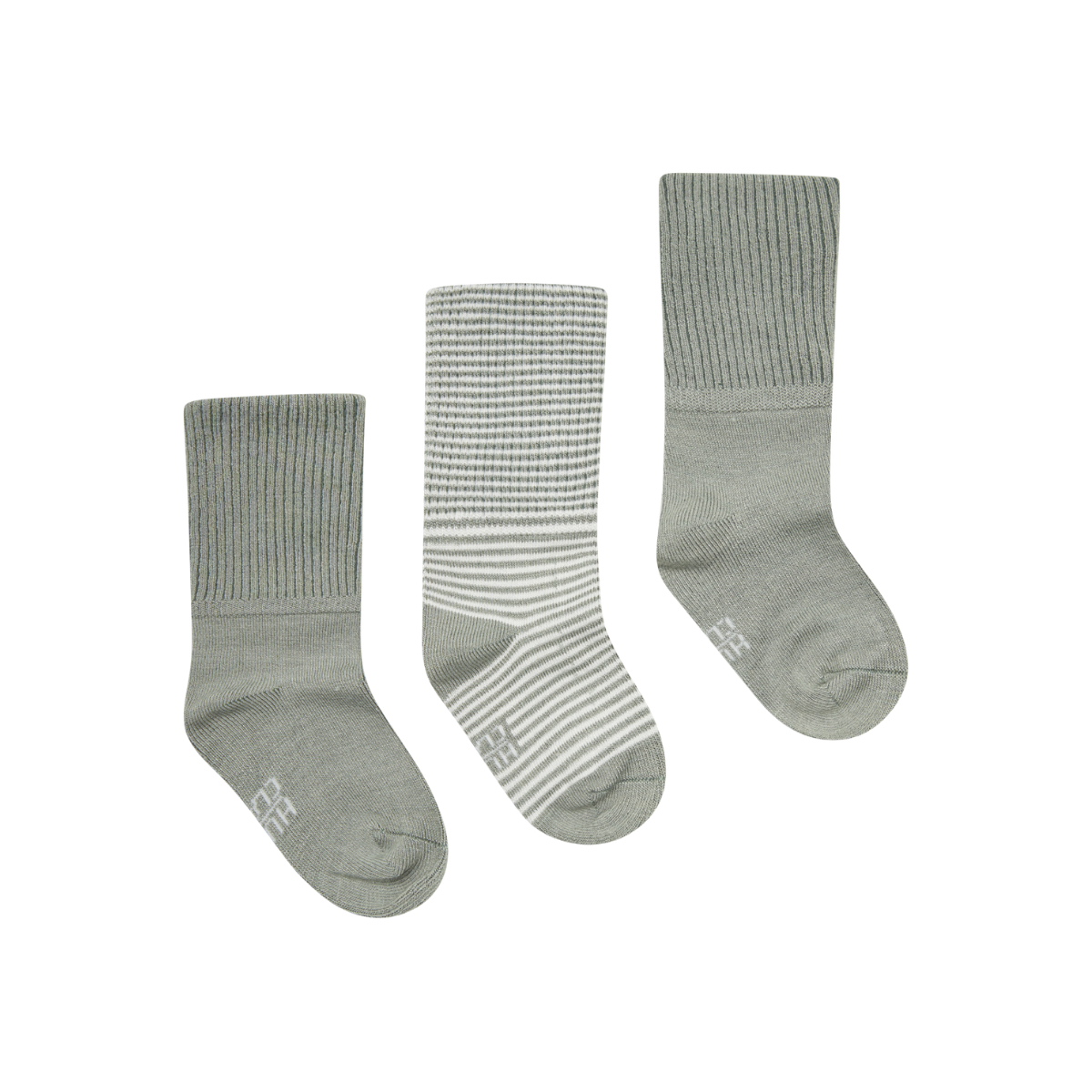Hust and Claire - Sokker Bambus Fosu 3-pack Seagrass