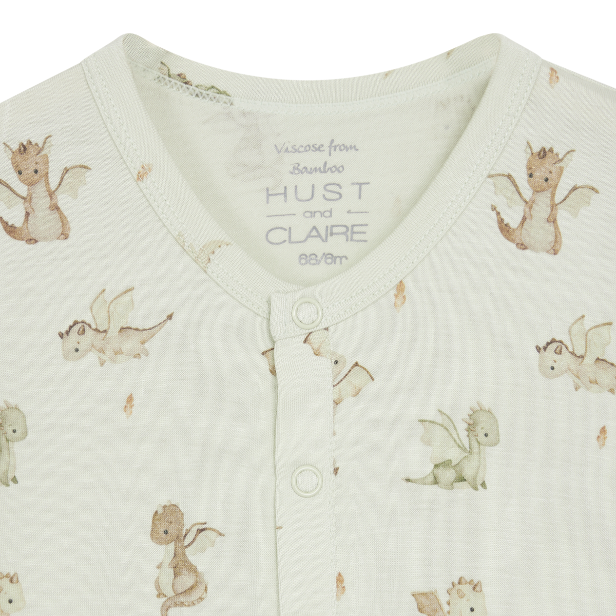 Hust and Claire - Sommerdrakt Bambus Milu Dragon Green Hint