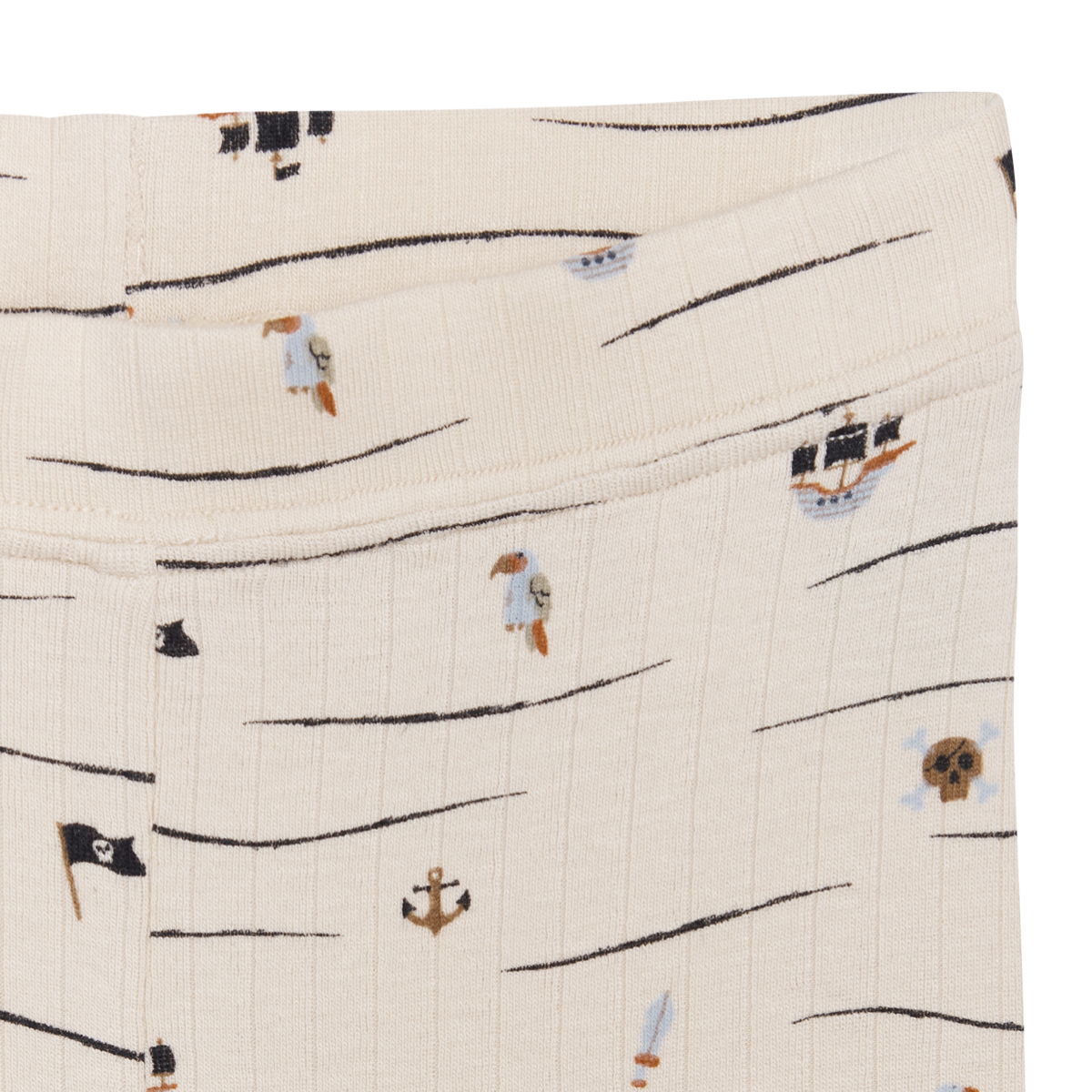 Hust and Claire - Leggings Bambus Ludo Pirat French Oak