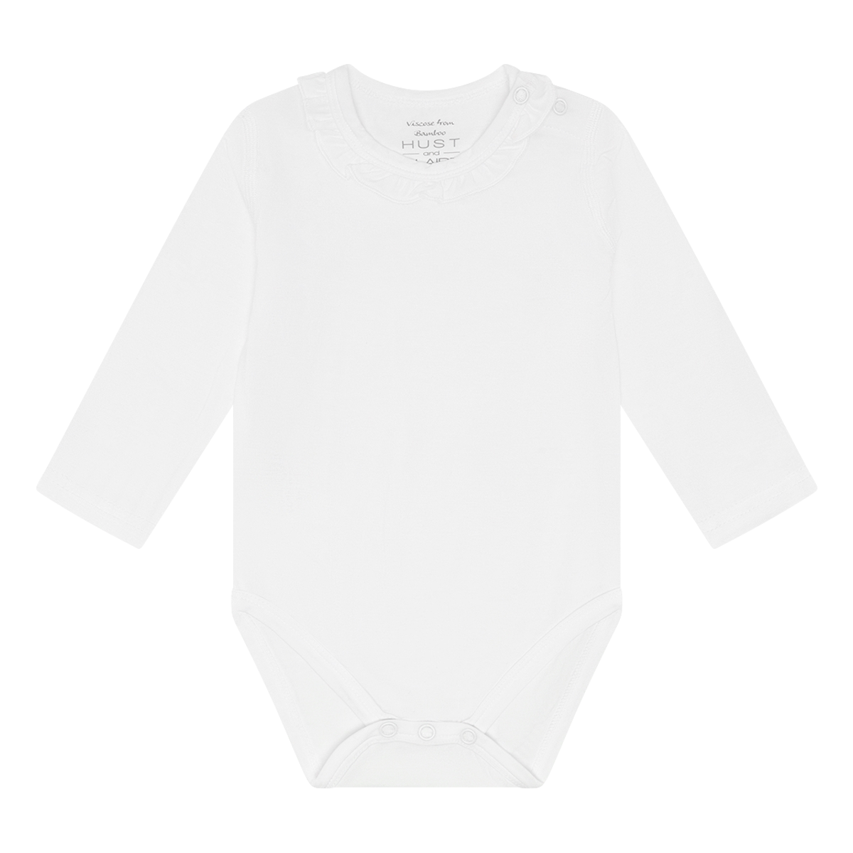Hust And Claire - Body i Bambus Volangkrage Ivory