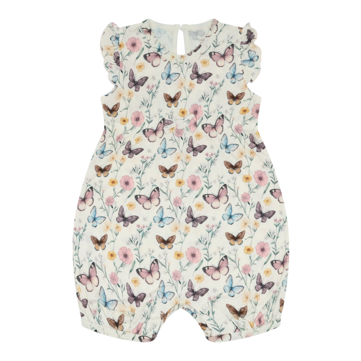 Hust And Claire - Sommerdrakt i Bambus Milu Butterfly Ivory