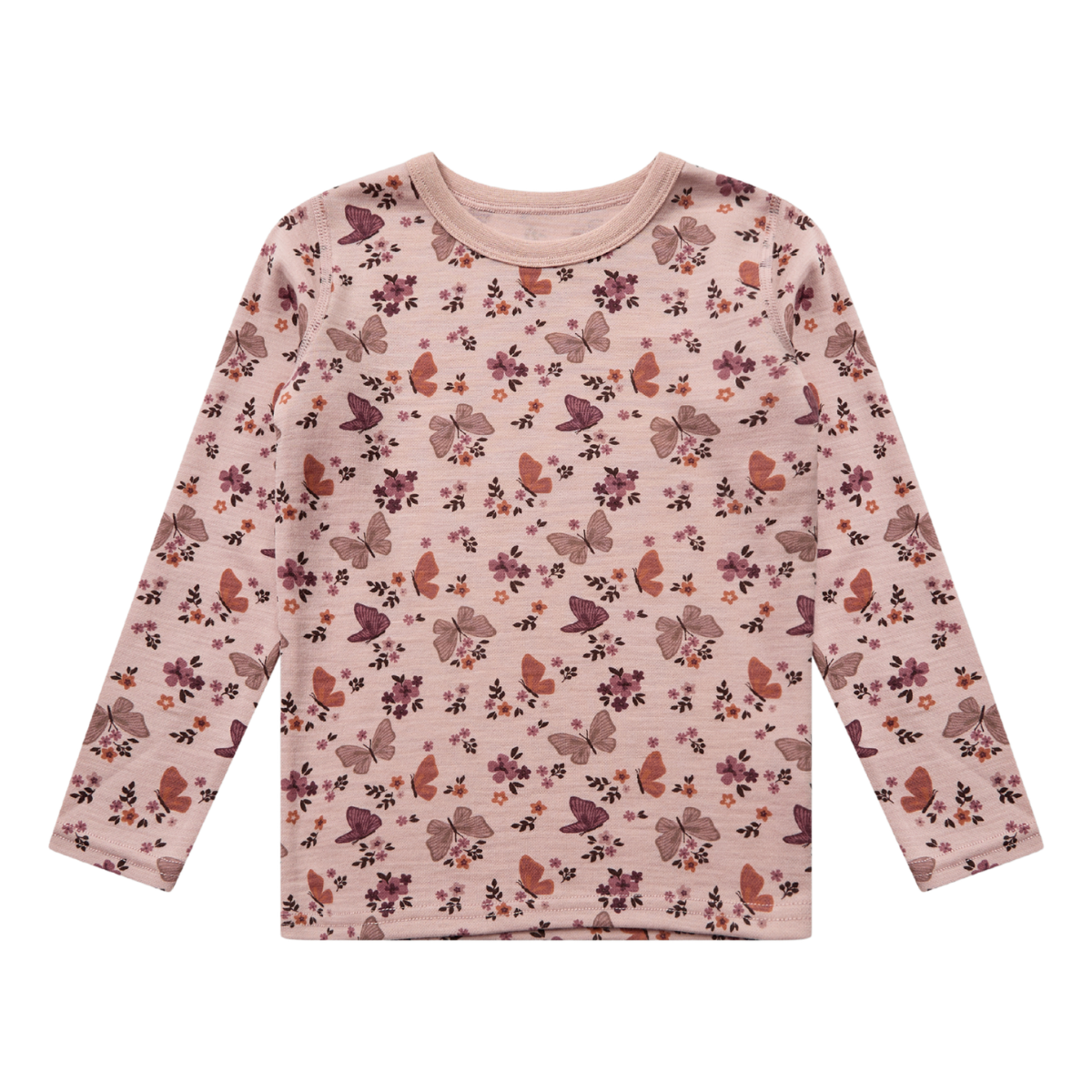 Hust & Claire - Ulltrøye Butterfly Dusty Rose