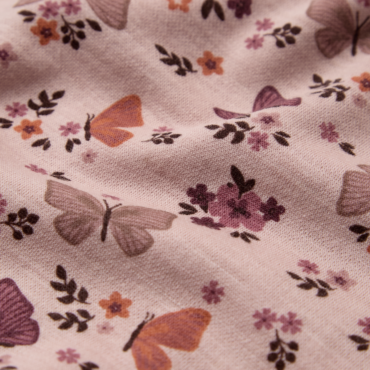 Hust & Claire - Ulltrøye Butterfly Dusty Rose