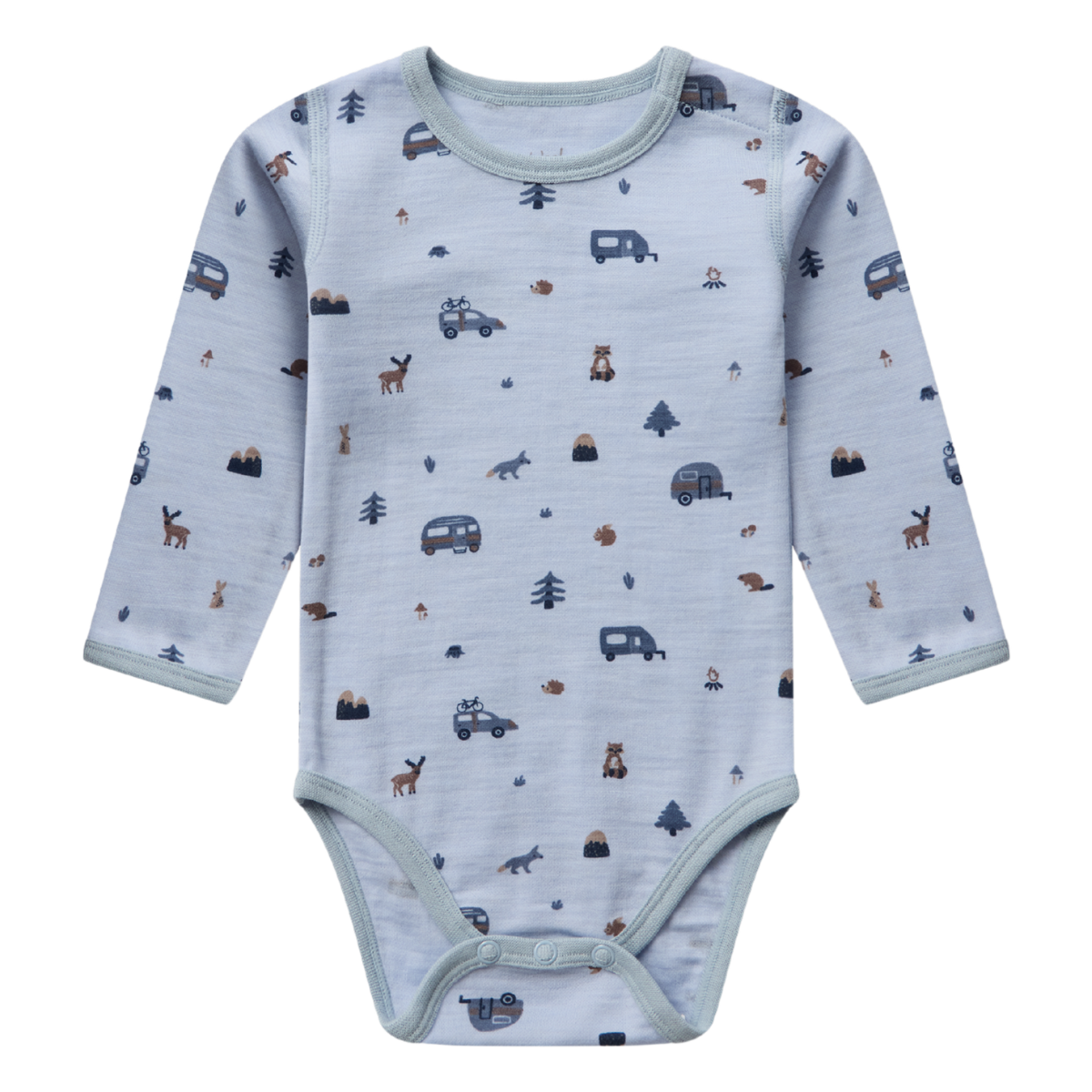 Hust & Claire - Ullbody Camp Baby Blue