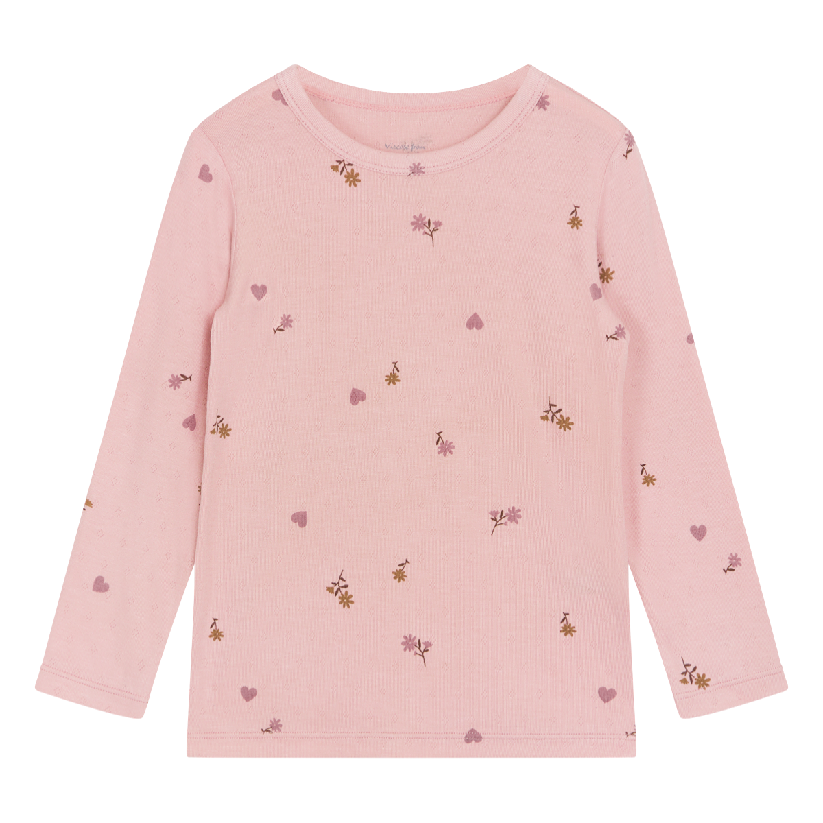 Hust and Claire - Genser Bambus Austin Flower Heart Dusty Rose