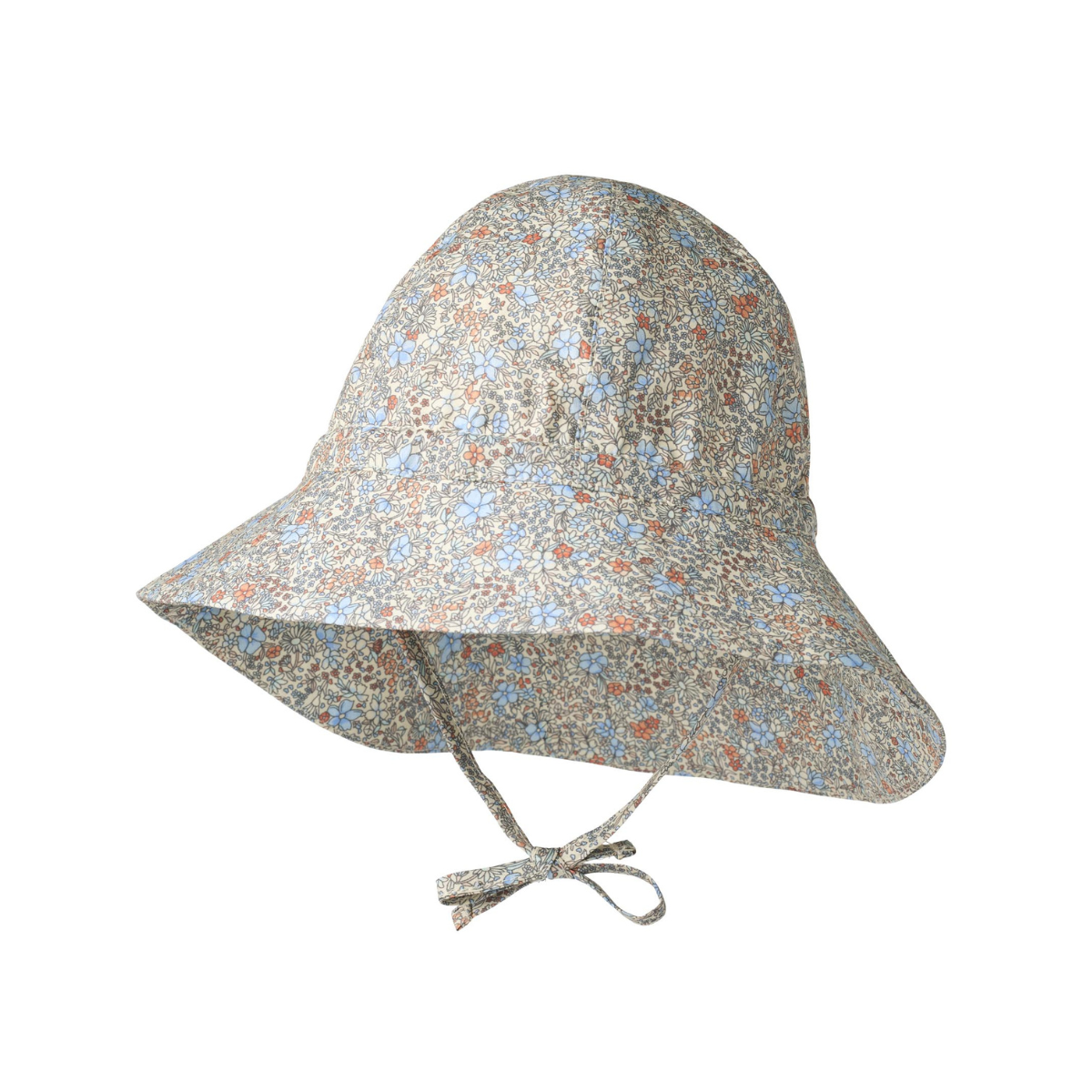 Wheat - Solhatt Chloe Air Blue Flowers