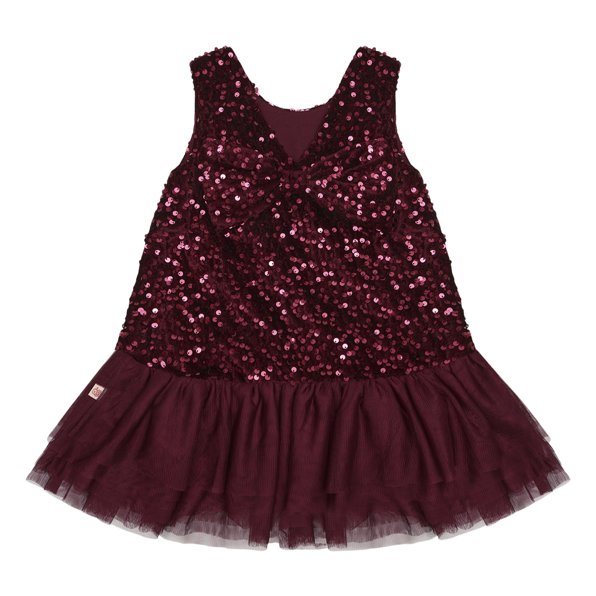 Hust and Claire - Julekjole Karoline Sequins Teaberry