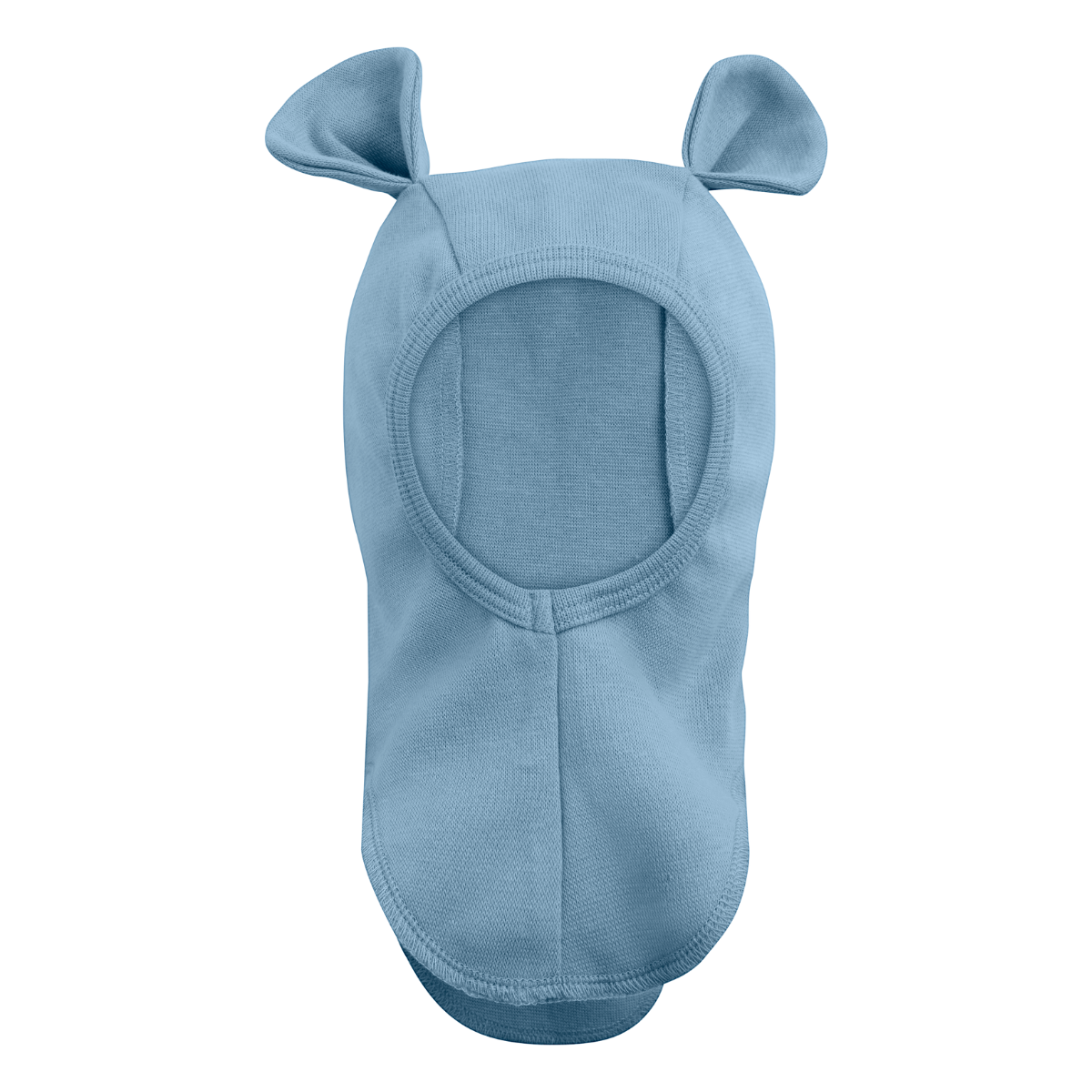 Huttelihut - Balaclava med Ører Bomullsribb Windward Blue