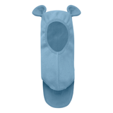 Huttelihut - Balaclava med Ører Bomullsfleece Windward Blue
