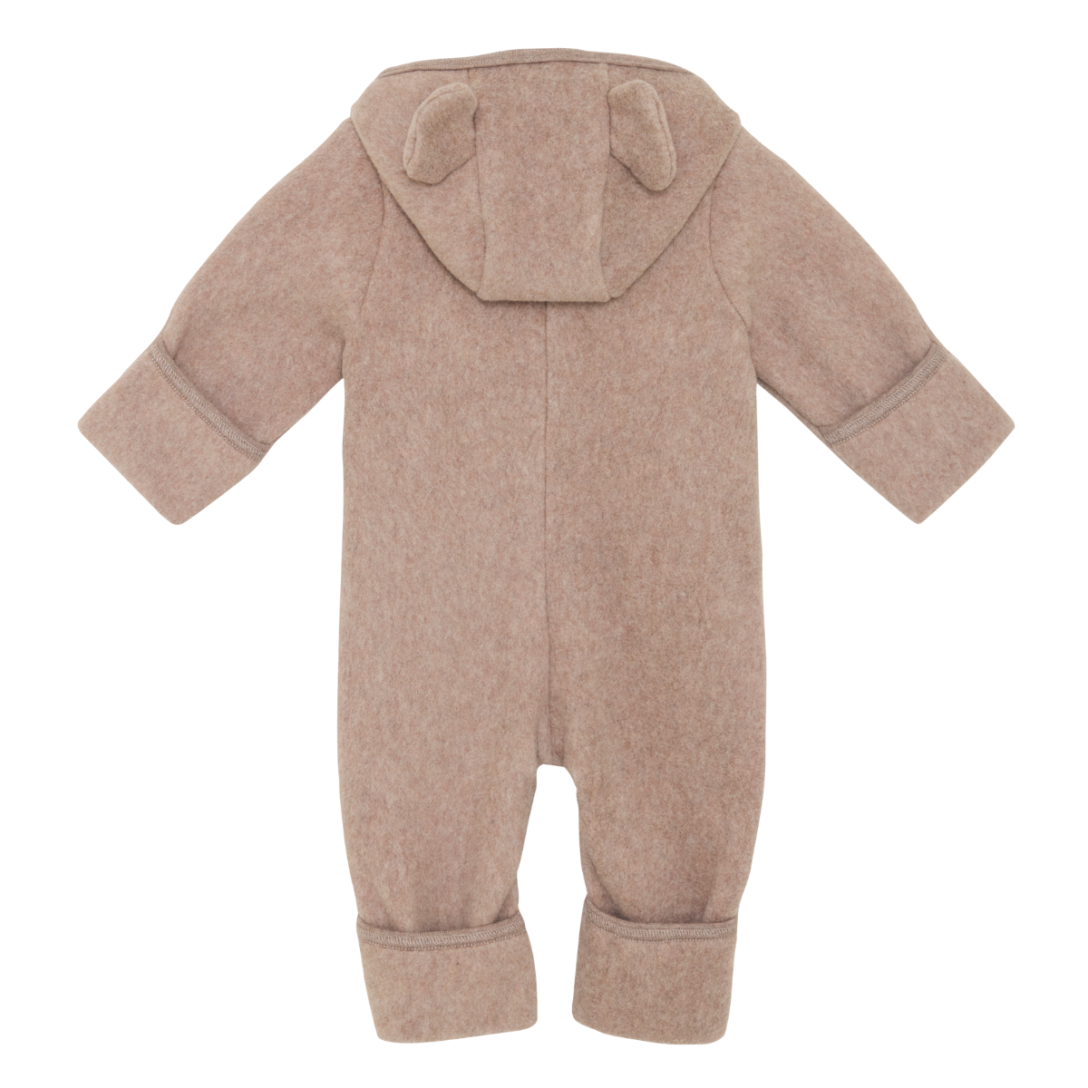 Huttelihut - Heldress Bomullsfleece Ører Savannah Melange