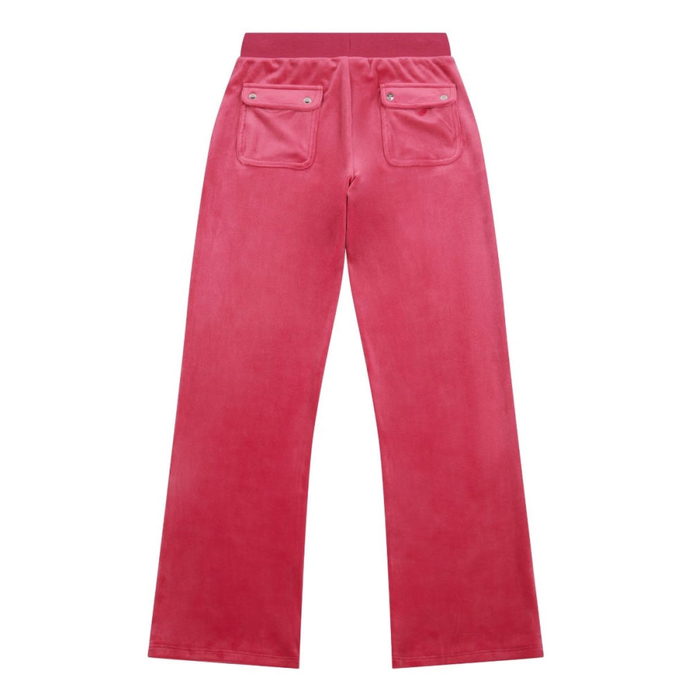 Juicy Couture - Bukse Tonal Wide Leg Jogger Sangria