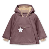 Mini A Ture - Vinterjakke Wang Peppercorn Plum