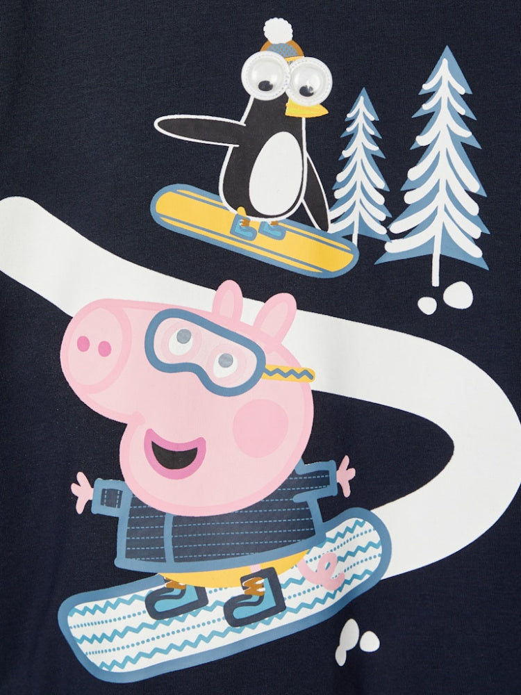 Name It - Genser Sweat Peppa Gris Colbie Dark Sapphire