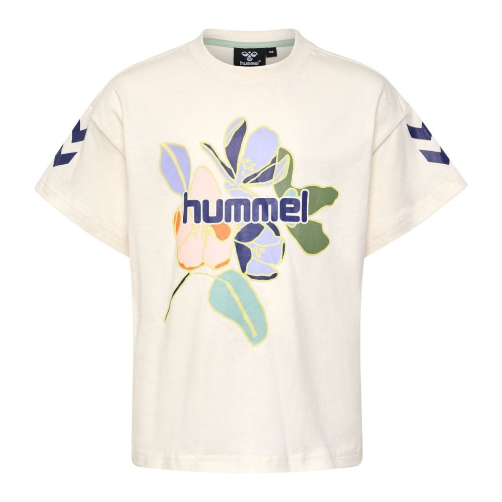 Hummel - T-skjorte Boxy Whitecap Gray