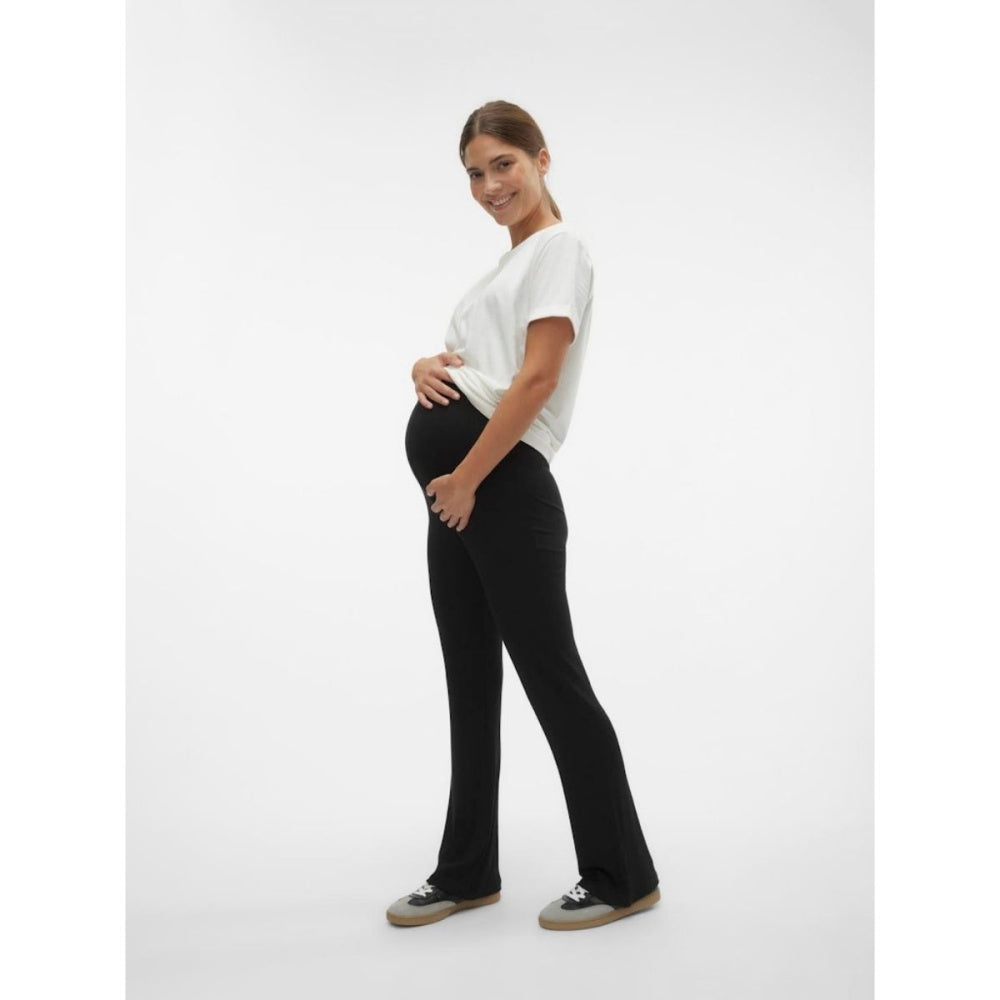 Mamalicious - Mamma-bukse Brynja Flare Svart