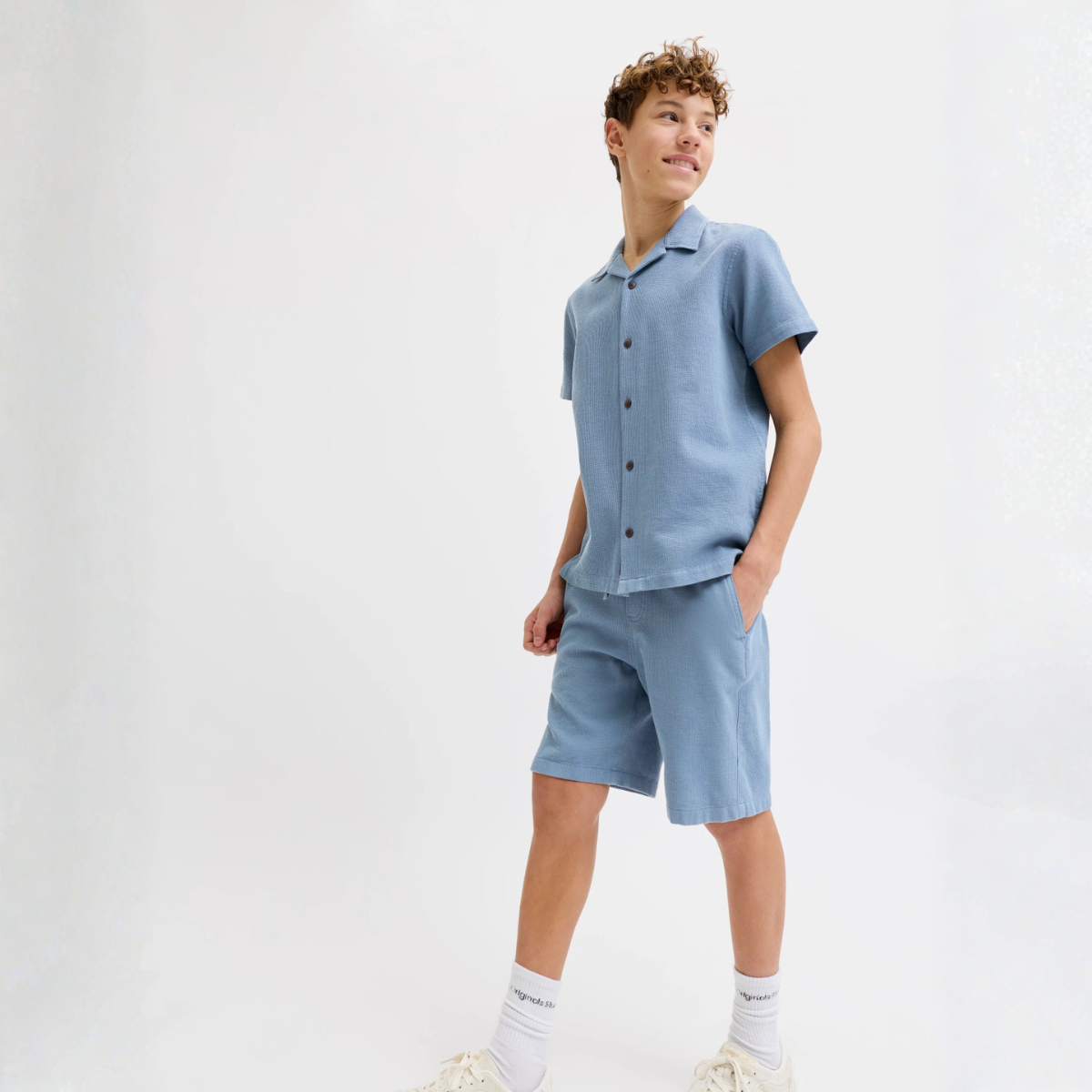 Jack & Jones - Shorts Jaiden Bondi Jog Blue Mirage