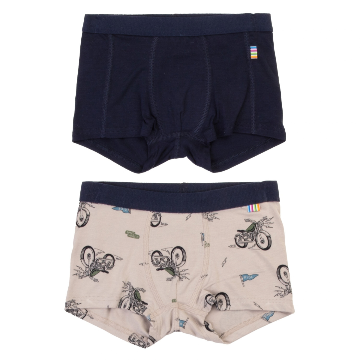 Joha - Bokser 2-pk i Bambus Beige
