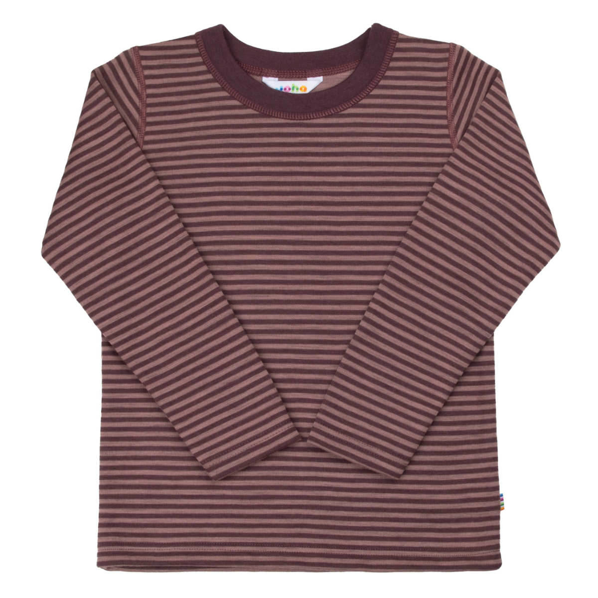 Joha - Trøye i Ull Jr Stripe Rose