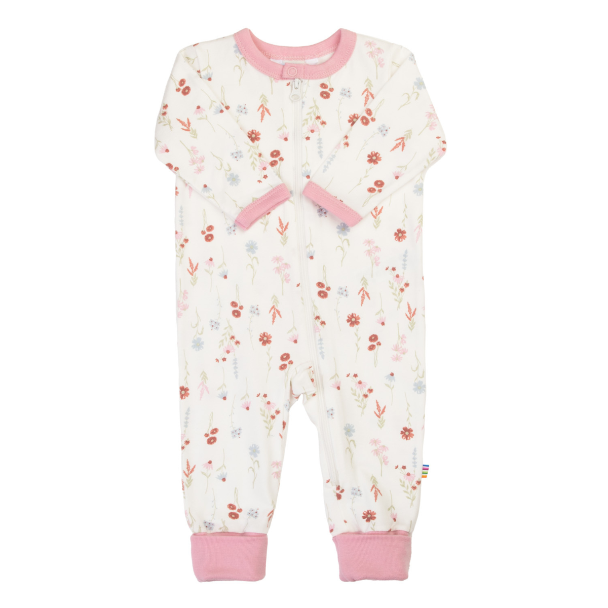 Joha - Heldress 2-i-1 fot Villblomst Offwhite