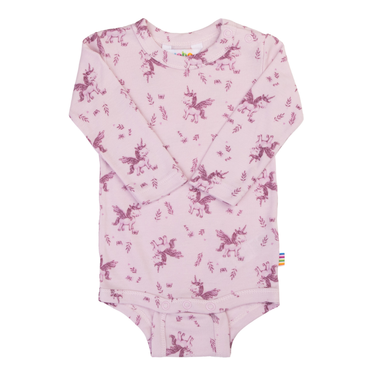 Joha - Body i Bambus Enhjørning Rosa