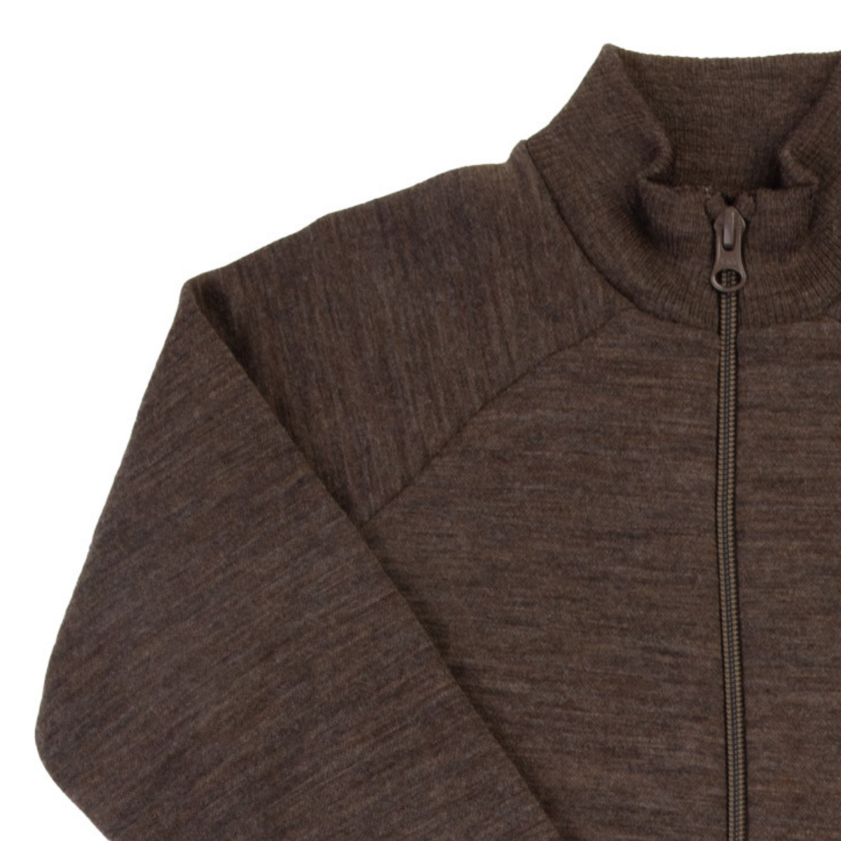 Joha - Cardigan i Ull Mørk Brun