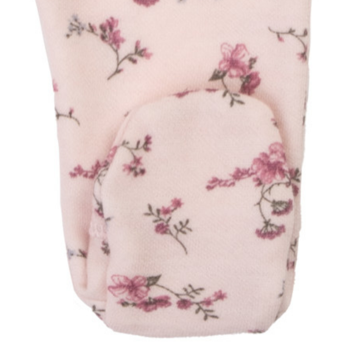 Joha - Longs med Fot Ull/ Bambus Blomst Lys Rosa