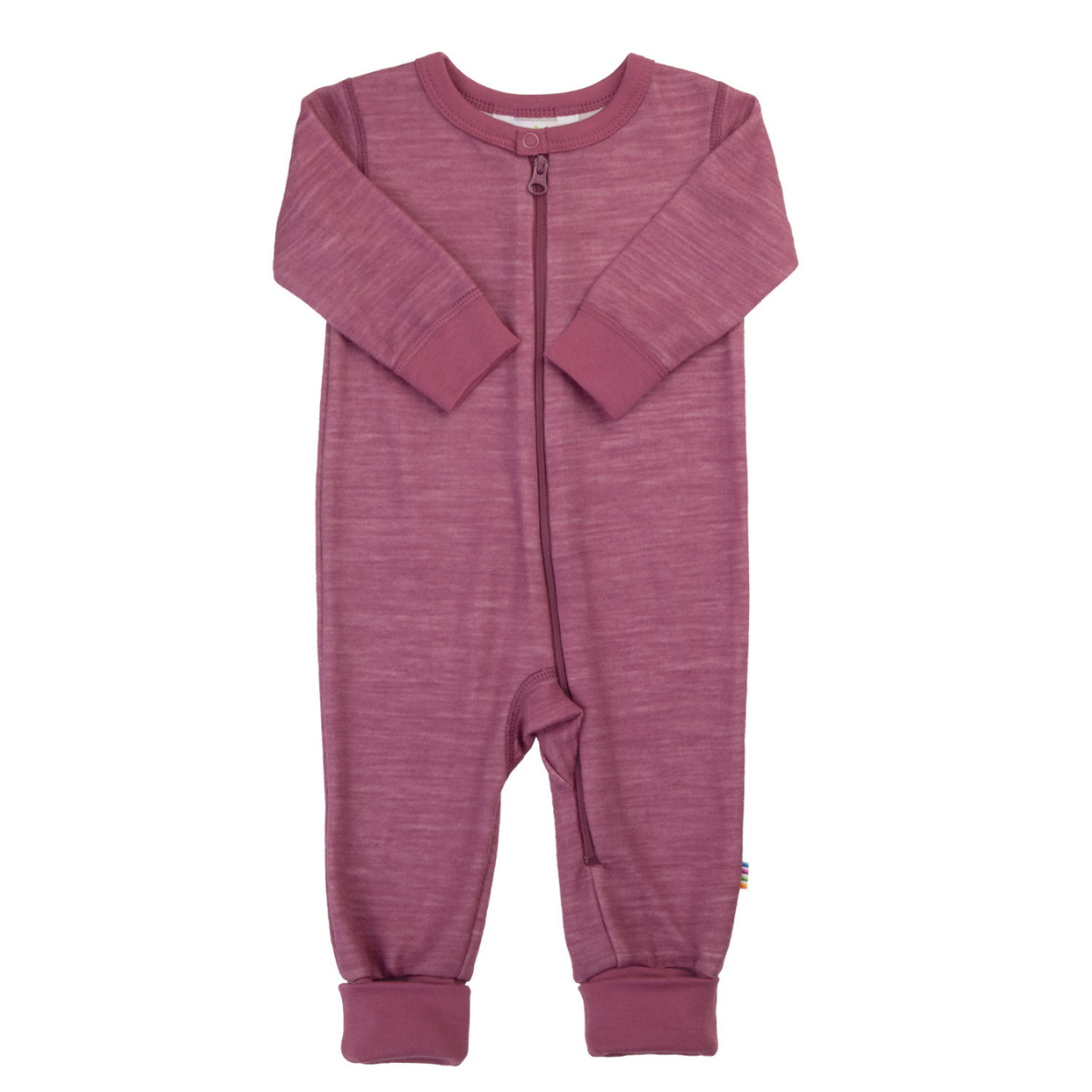 Joha - Heldress 2-i-1 Fot Ull/ Bambus Bordeaux