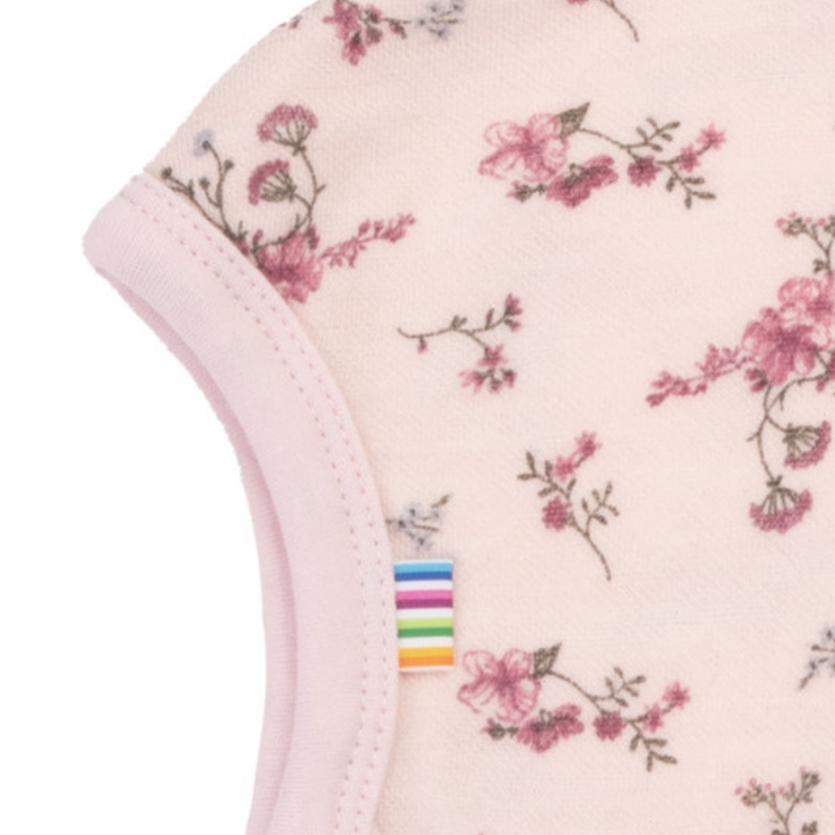 Joha - Balaclava Tynn Ull/ Bambus Blomst Lys Rosa